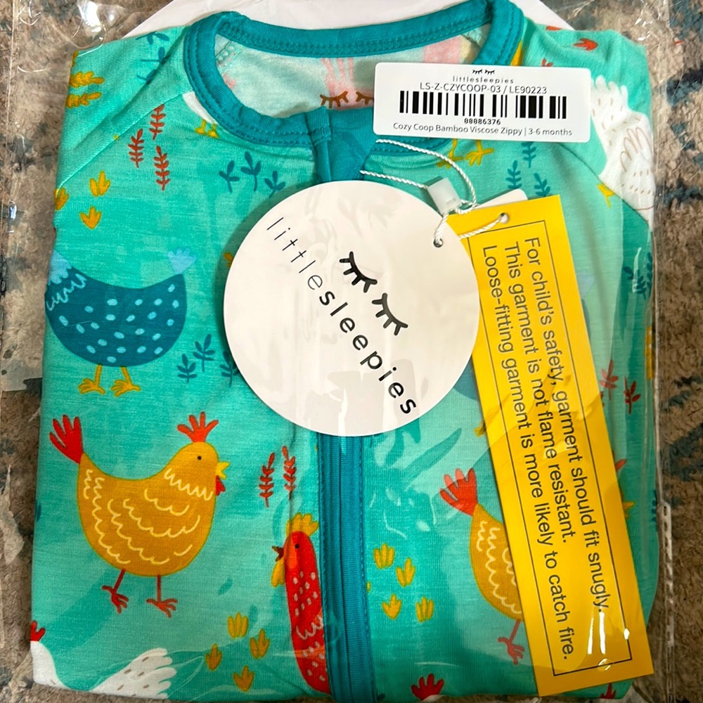 Little sleepies limited edition cozy coop zippy